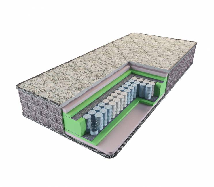 Средне-жесткий премиум матрас (Multi) Изумруд 120х200